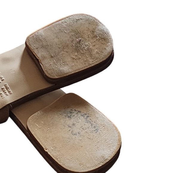 Vizzano slide flat sandal color brown size 9 - Picture 5 of 5